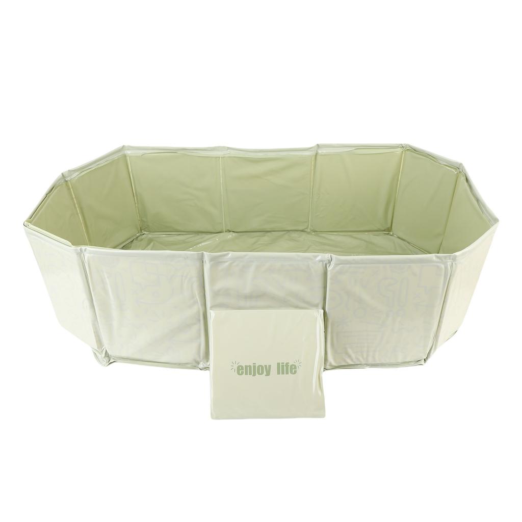 Faltbare Badewanne für Kinder Groß Tragbare Baby Faltbare Badeewanne mit Ablaufstopfen Einfache Reinigung