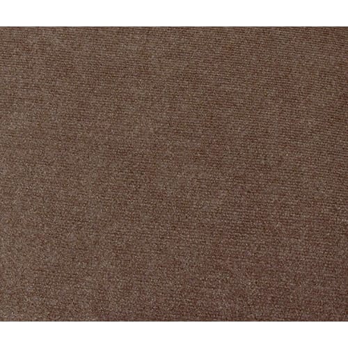 Watanabe Industries Japanese-Made Tile Carpet, Adhesive Pita Mat, Loop, Set of 4, 45x45cm, Brown