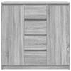 Grey Sonoma Sideboard with Drawers 100.5 x 35 x 98.5 cm