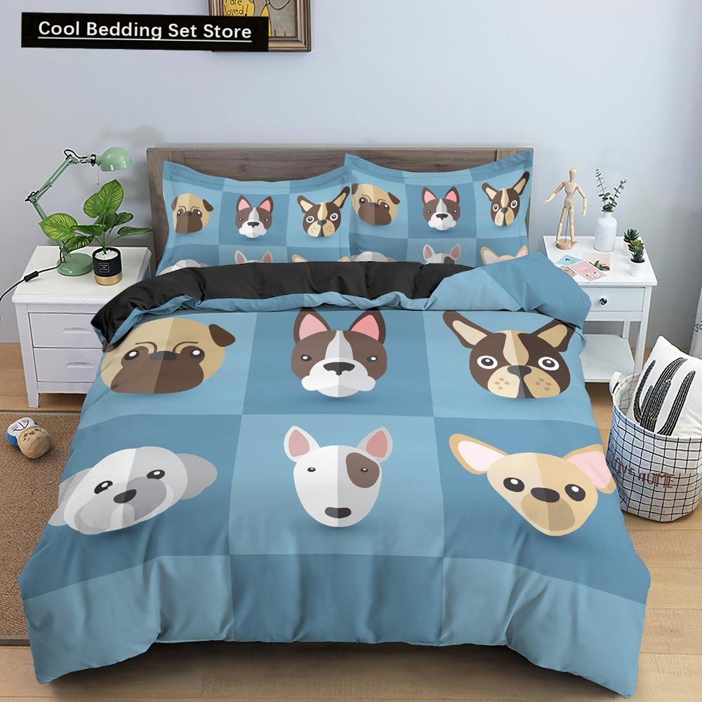 Comforter Cartoon Animals King Queen Lion Giraffe Crocodile Bedding Set For Kids Boys Wildlife 2/3Pcs Polyester
