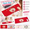 Cute Cartoon Girl Desk Mat Thickened Computer Desk Protector New Keyboard Mice Mat  Office