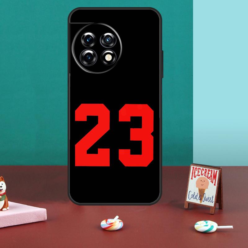Basketball Number 23 For OnePlus Nord CE 5 2 3 4 Lite N20 N30 Case For OnePlus 15 13 12 11 13T 10T 8T 10R 12R 13R
