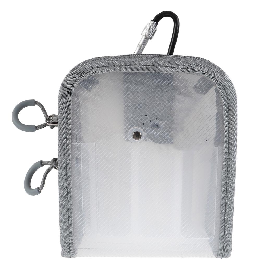 Fishing Tackle Storage Tray PC Nylon 6 Compartments Water Resistant Fishing Lure Box Hanging Buckle Dual  for Jewelry