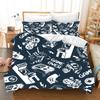 Gamepad Digital Printing Bedding Four-Piece Set Three-Piece Set Bed Sheet Quilt Cover