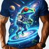 3D Printed Fashion Tree Frog Graphic T Shirt For Men Animal Pattern Tees Summer Casual Unisex Short Sleeve Tops Street T-Shirts