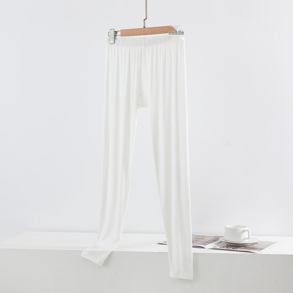 Damen Plus Size Schlankmachende High-Waist Modal Leggings - Dünne Neun-Punkt-Hose für Frühling und Herbst