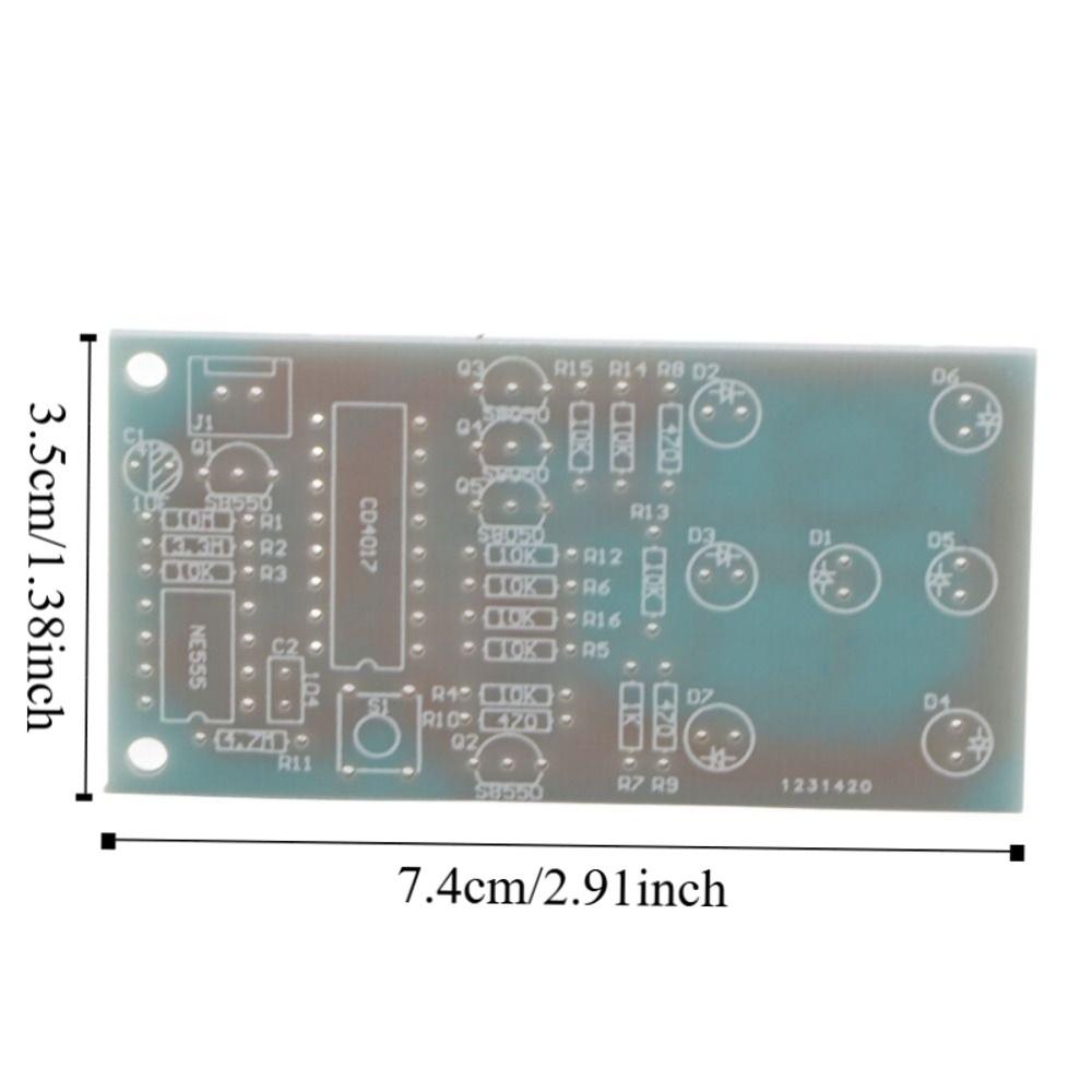 4.5~5V Electronic Dice Kit LED Dice Electronic Production Set Funny DIY Set  Hobby Building