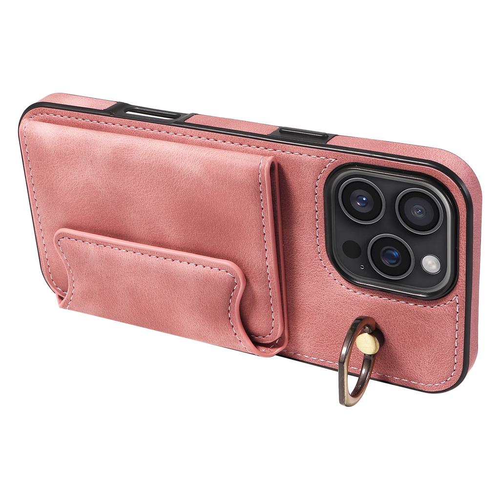 Ring Bracket Card Holder Slots Cover Phone Case for iPhone 16 Series.for iPhone 16,iPhone 16 Plus,iPhone 16 Pro,iPhone 16 Pro Max