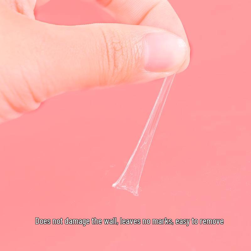 Super Sticky Double-Sided Balloon Glue Dots - Transparent Party Decoration, 100 Dots/Roll