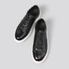 Spring Autumn Cowhide Board Shoes Men Original Sneakers Round Head Flat Heel Lace Up Sport Causal Shoes High Quality All Match