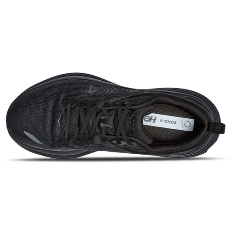 HOKA Bondi 8 4E X-Wide Black Men Sneakers 1127955-BBLC