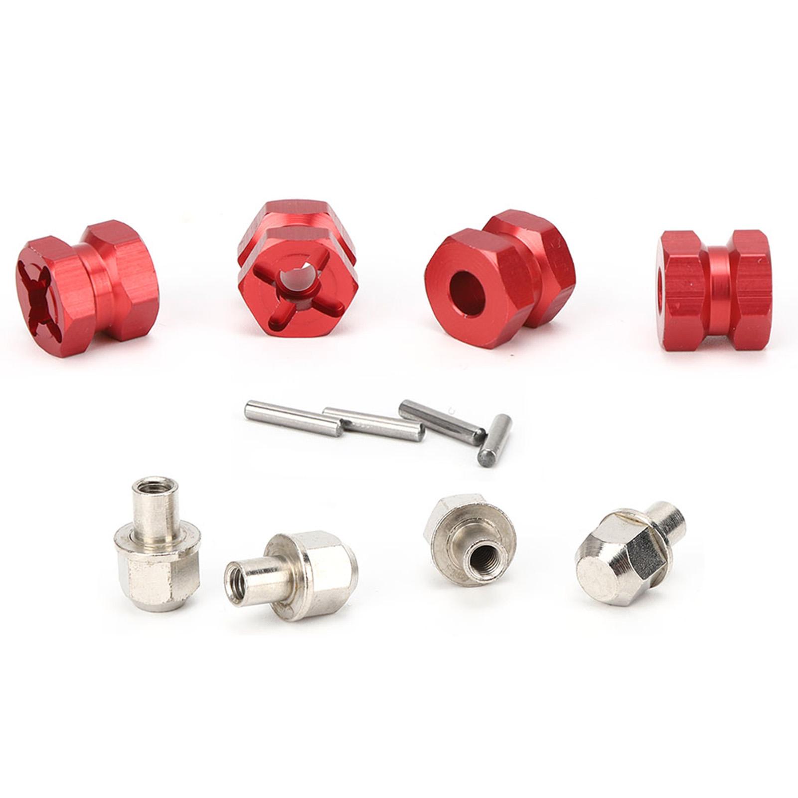 

RC 12mm Hex Wheel Hub Metal Adaptor for Traxxas Hsp Redcat Remote Control Crawler 12mm