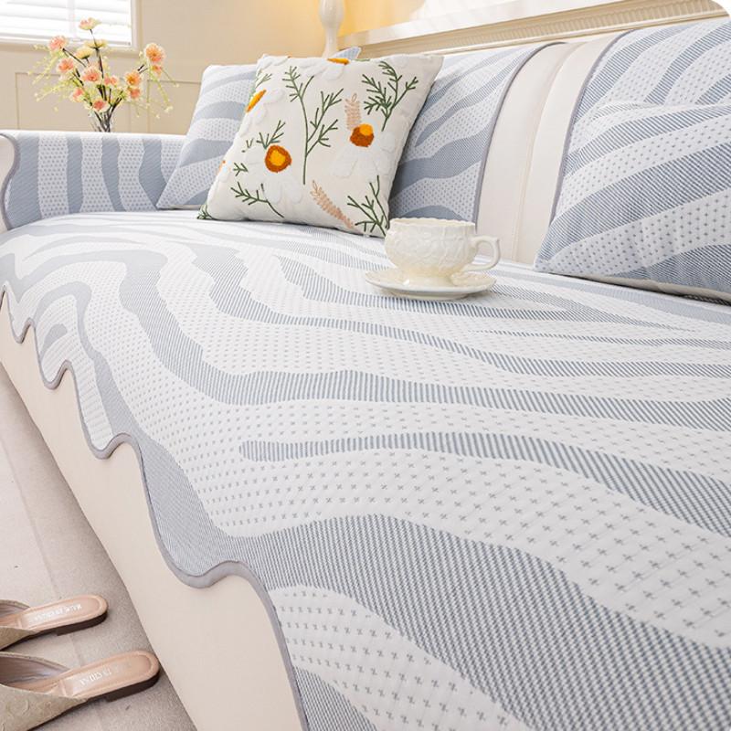 Summer Cool and Comfortable Sofa Cover Four Season Universal Couch Cushion for Living Room Combination Chair Protector Slipcover