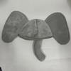 Plush Elephant Hat Unisex Headgear for Halloween Cosplay Event Props Novelty Costume Hat Headwear 3D Hat for Party