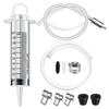 Motorcycle Hydraulic Brake Bleed Kit 100Ml Syringe 50Cm Hose Universal For Motorbikes Scooters