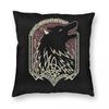 Norse Monstrous Wolf Fenrir Pillowcase Polyester Linen Velvet Pattern Decorative Throw Pillow Case Sofa Seater Cushion Cover