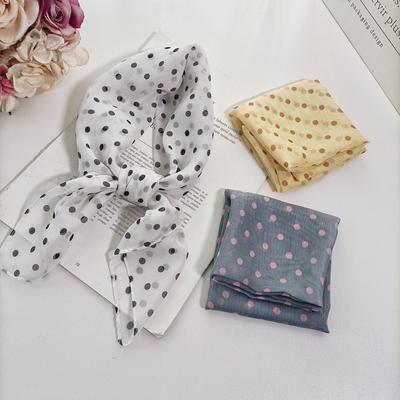 New Women'S Thin Scarf Chiffon Sunscreen Scarf Summer Sunscreen Square Scarf And Scarf