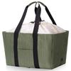 Foldable Eco Large Reusable Shopping Bag [LHZK] Bag, Insulated, Capacity, Durable, (Green)
