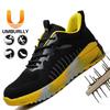 Men's Anti-smashing and Anti-piercing Lightweight Safety Shoes Summer Shoes Comfortable Work