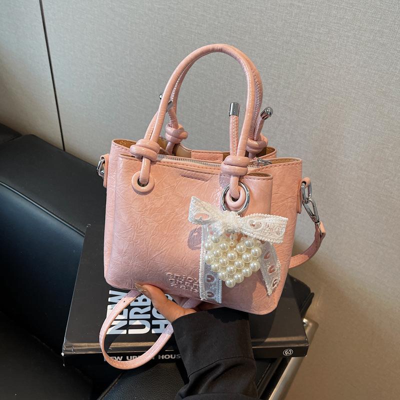 Niche high-end handbag women's new versatile casual fashion bucket bag crossbody simple women's bag