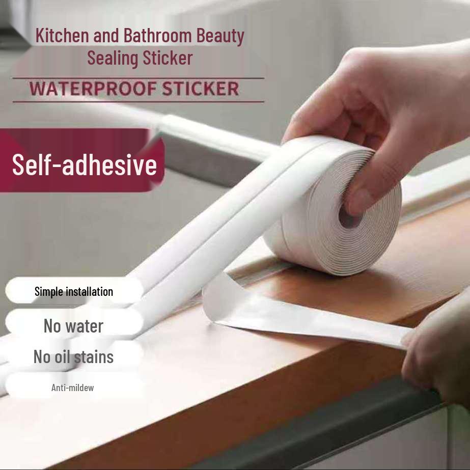 Self-adhesive Anti-mold Waterproof Stickers for Kitchen and Bathroom Sealing