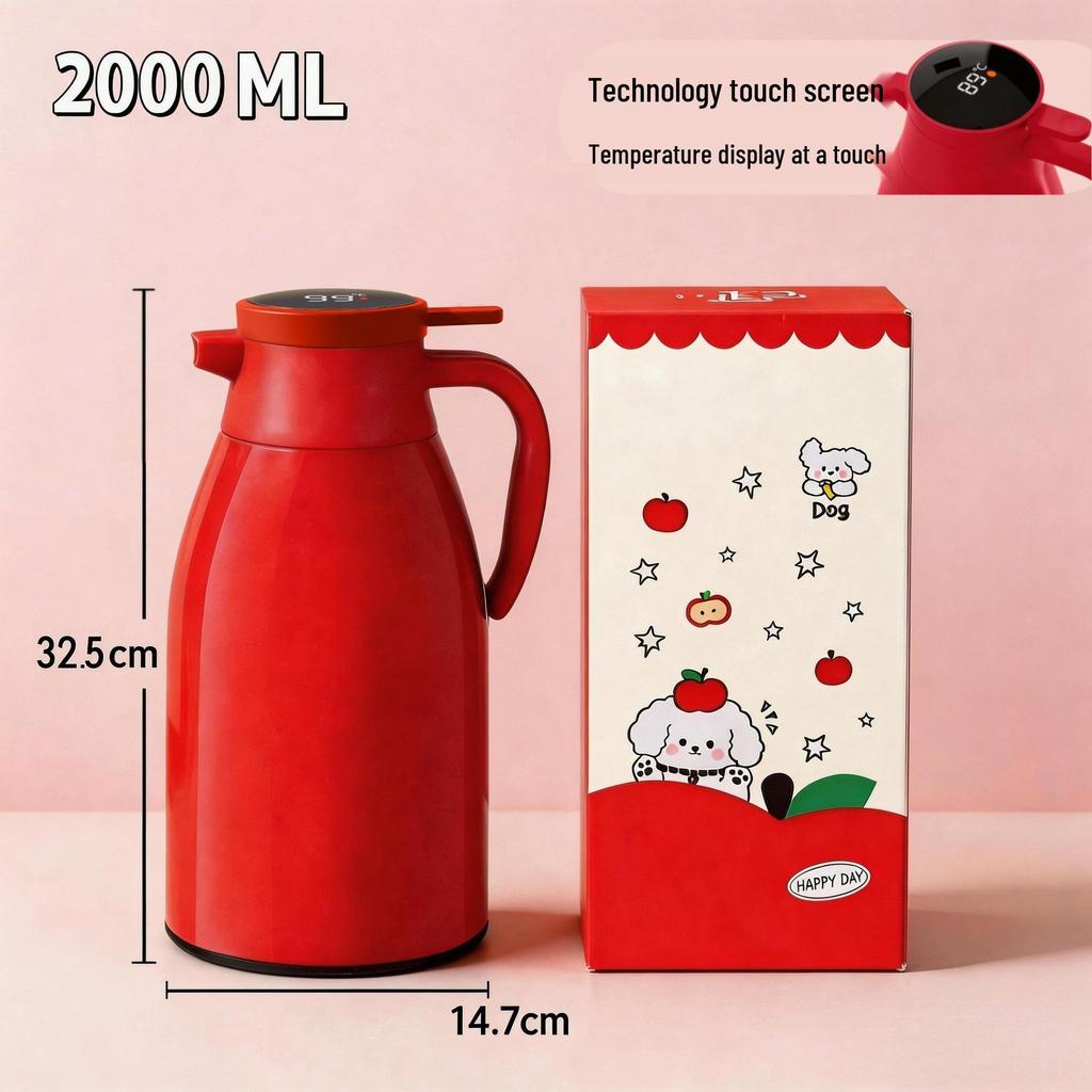 Large Capacity Home Thermos Flask - Ideal for Hot Water, Events, and Corporate Gifts.