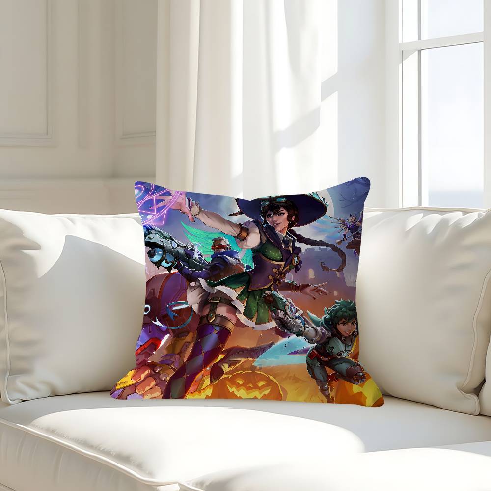 Game O-Overwatch Pillow Cover Design Cushion Cover Decor Holiday Decorati