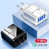 Cellphone Charger with 4 USB port Fast Charging for iPhone Samsung Xiaomi Huawei Smartphone Travel Power Adaptor