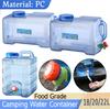 Camping Water Container 18/20/22L Food Grade Drinking Buckets for Hiking Fishing Large-Capacity with Faucet Outdoor Accessories