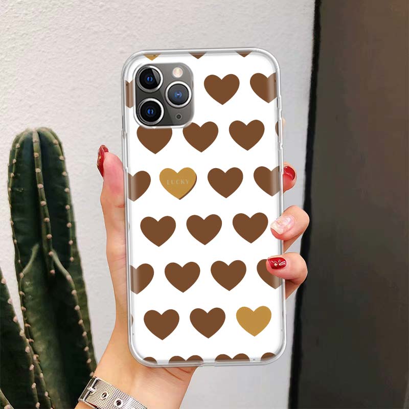 

Love Heath For iPhone 17 Air 16 15 14 Plus 13 Mini 12 11 Pro Max Phone Case 16E 7 Print 8 SE Fundas Cover Soft Coque 16 15 14 13 iPhone 15