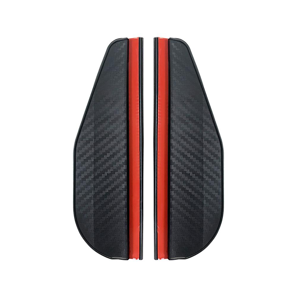 Car Rearview Mirror Rain Eyebrow Universal Carbon Fiber Sun Visor Shade Cover Auto Rear View Mirror Rainy for Car Accessories