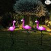 Cross-Border Solar Flamingo Light: Outdoor Garden Villa Lawn Decoration