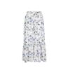 VEROMODA Women's High-Waist A-Line Printed Long Skirt