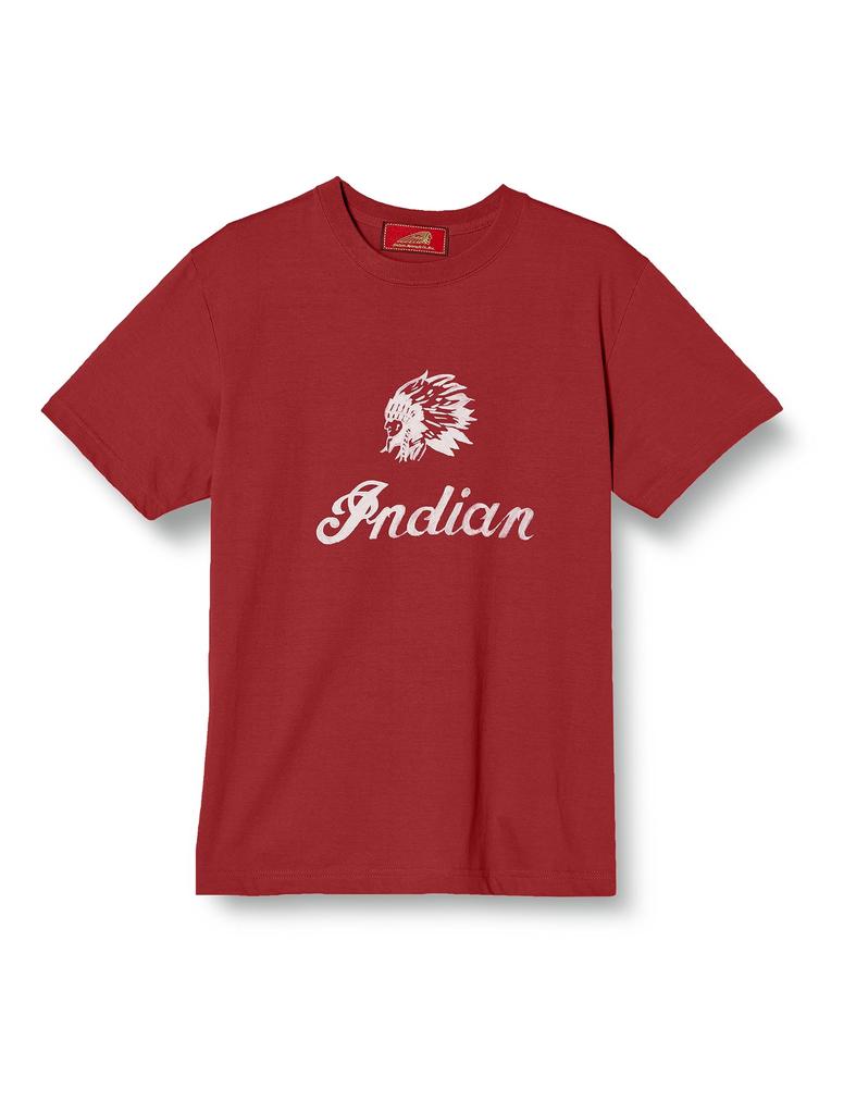 Vintage 1950s Burgundy [Indian] S/S T-shirt IC-2796