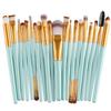 20-Piece Neutral Eyeshadow Brush Set with 24 Color Options