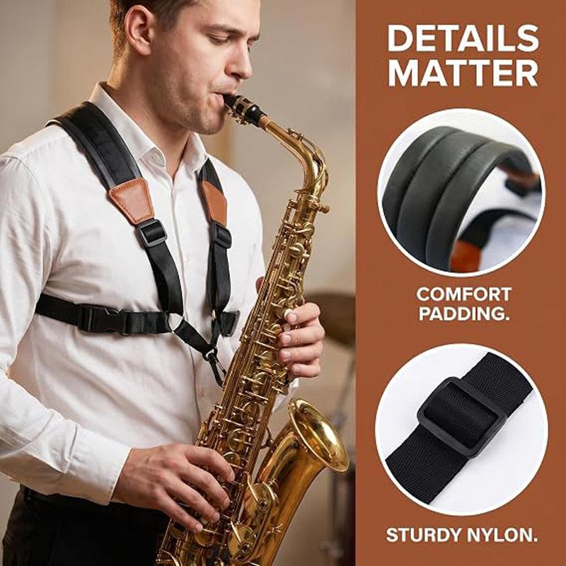Saxophone Straps  Saxophone Backpack Straps  Saxophone Neck Straps  Saxophone Straps for Adults and Children
