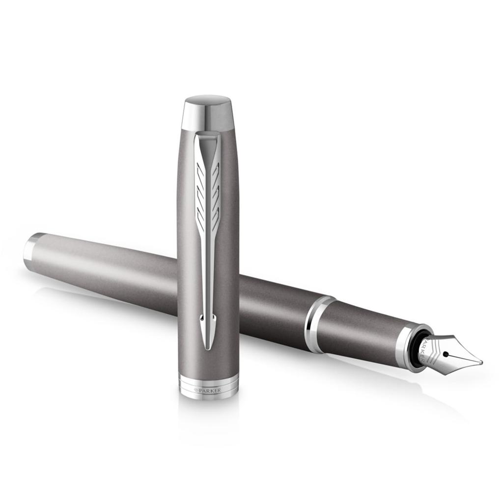 Parker IM Writing Rituals Fountain Gray Fine Gift Premium Authentic Product Number 2203913 Pen, CT, Nib, Boxed, Quality, Imported,