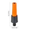 Light Plastic Irrigation Water Hose Nozzle with Concentrated Straight Stream, Handheld Sprayer for Container Gardens, Patios, and Vehicle Exteriors