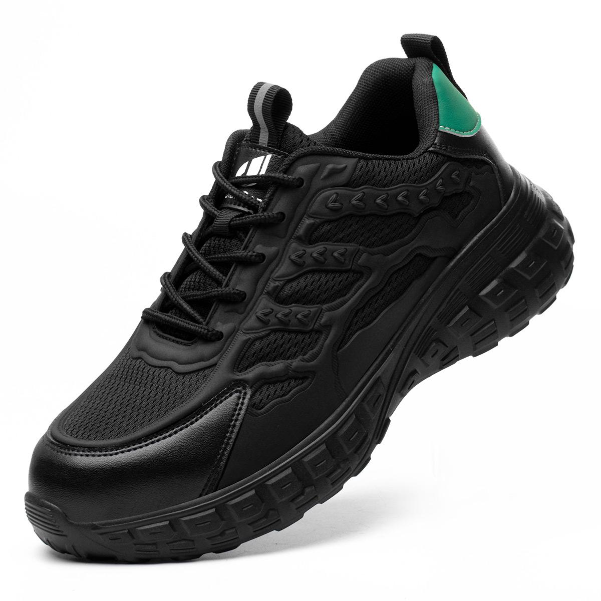 

Lightweight Sports Shoes Work Boots Puncture-Proof Safety Shoes Men Steel Toe Shoes Security Protective Shoes Indestructible 42