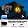 AIOOK Hieasy Camera 4 Lens HD 20MP Outdoor Wifi Camera Night Vision Mobile Tracking PTZ IP CCTV Smart Alarm Two Way Intercom