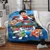 1pc Paw Patrol Soft & Warm Flannel Blanket, Multi-Purpose Throw Blanket for Couch, Sofa, Office, Bed, Camping, Travel 128