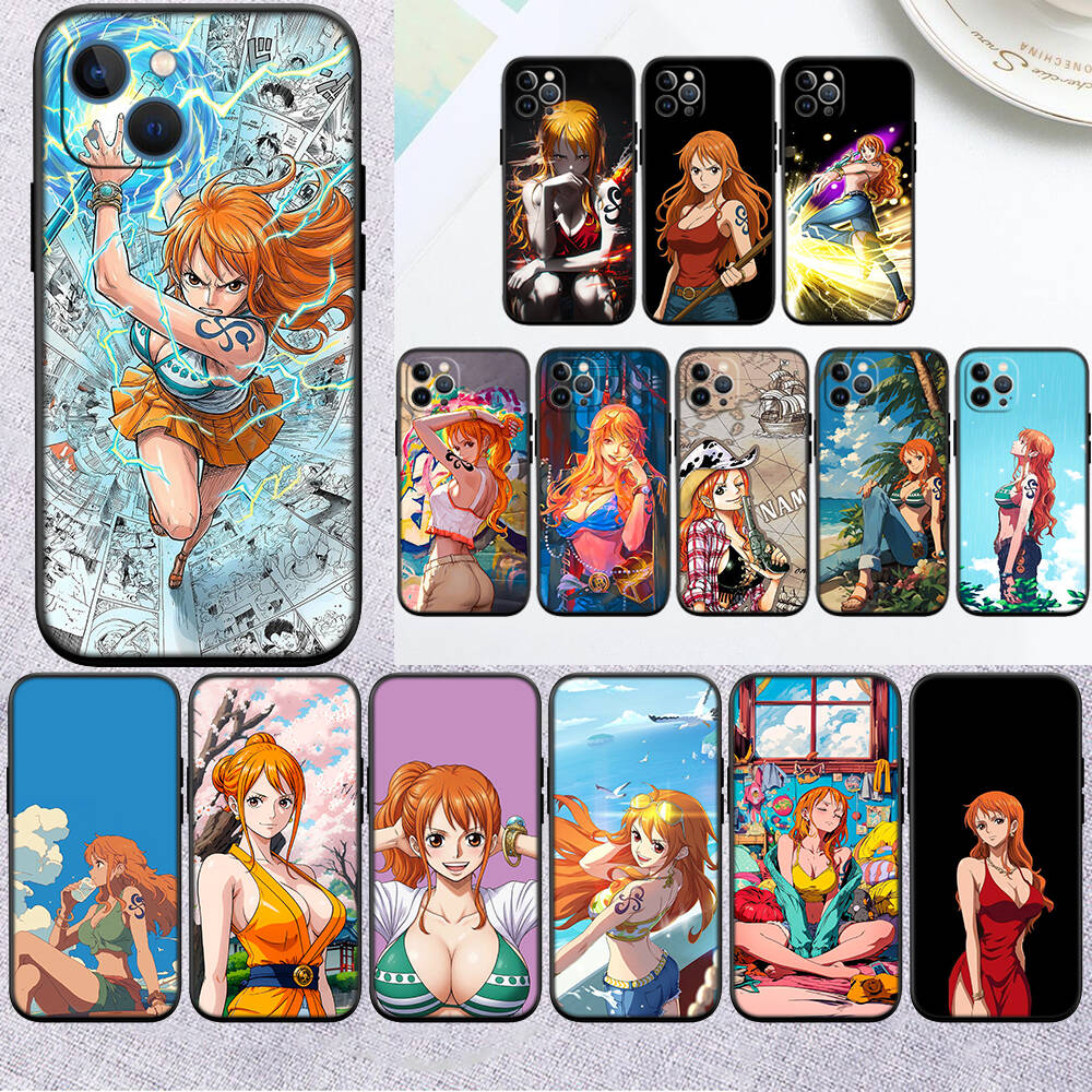 MH120 One Piece Nami Phone Case for Motorola Moto Edge 60 60s 70 G86 G56 G54 E14 G04S G45 G54 G64 S30 S50 X30 X40 X50 Pro Power Tylus