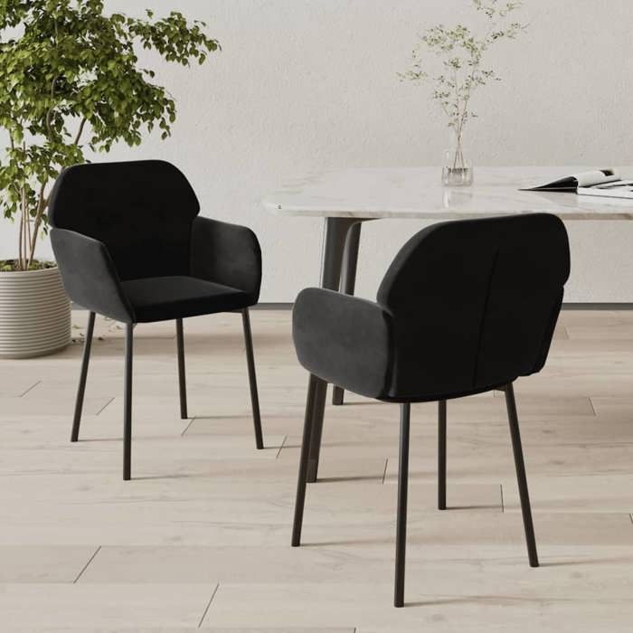 VidaXL 2x Dining Chairs Dining Armchairs Kitchen Chairs Dining Seats Dining Chairs Restaurant 344707