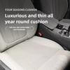 Leather Seat Extender Leg Cushion Memory Foam Seat Cushion New Car Seat Leg Support Pad  Long Drive