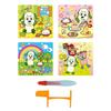 Pilot Corporation Easy drawing You can color as many times as you want! Water coloring book Peek-a-boo!