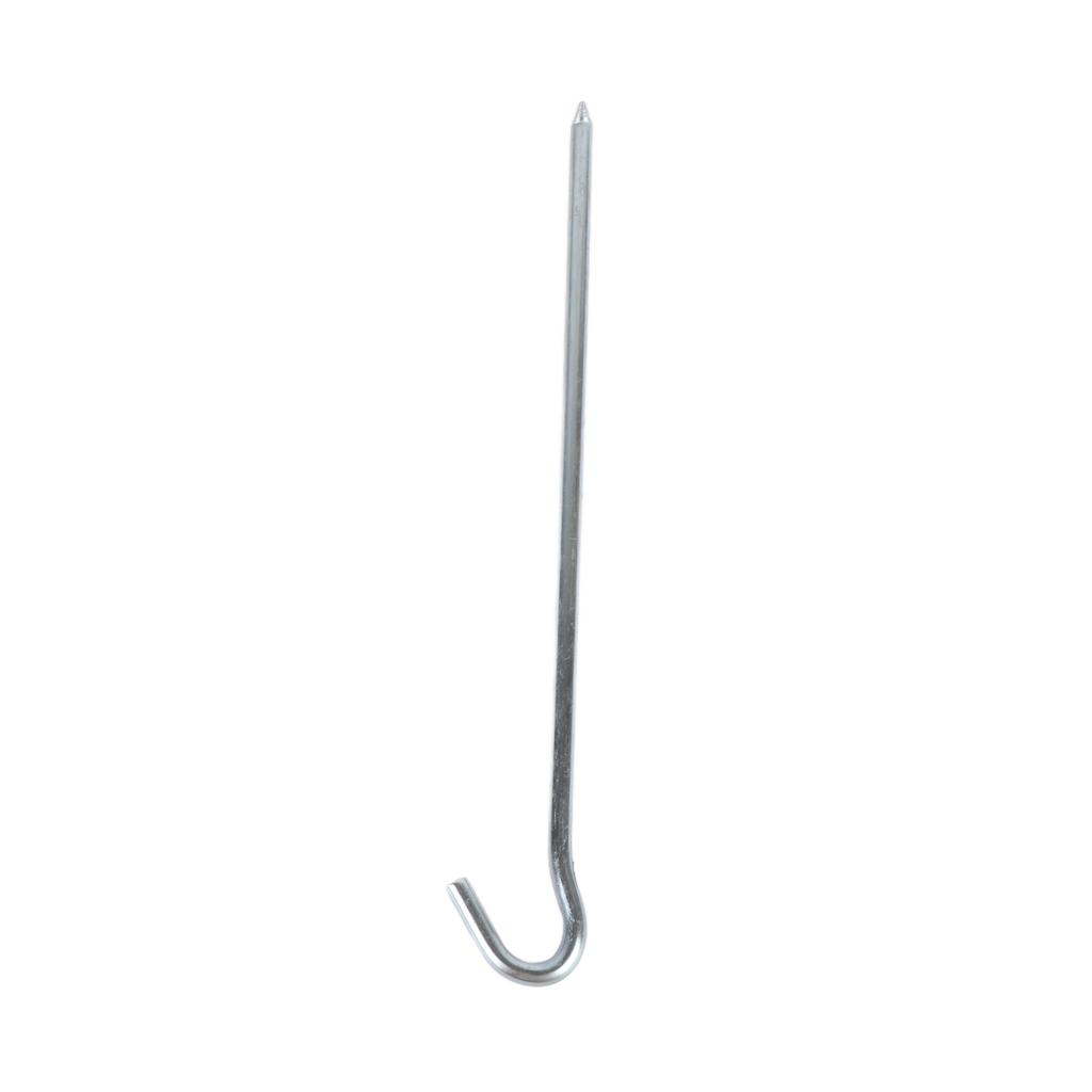 12pcs Tent Ground Stakes Heavy Duty Galvanized Iron Tent Ground Pegs for Outdoor Camping
