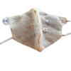 Lace Embroidered Rhinestone Mesh Face Mask - Breathable & Dustproof for Spring/Summer