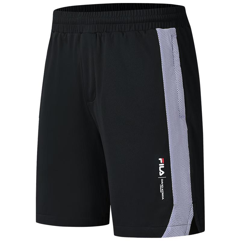 FILA Men s Knit Colorblock Tennis Shorts L