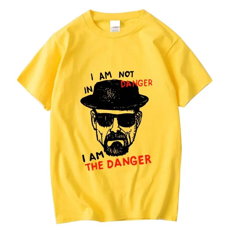Short sleeved Breaking Bad men s Heisenberg printed casual T-shirt XS