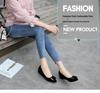 Women's Spring/Autumn Wedge Loafers: Comfortable Pointed Toe with Hidden Height and Soft Sole